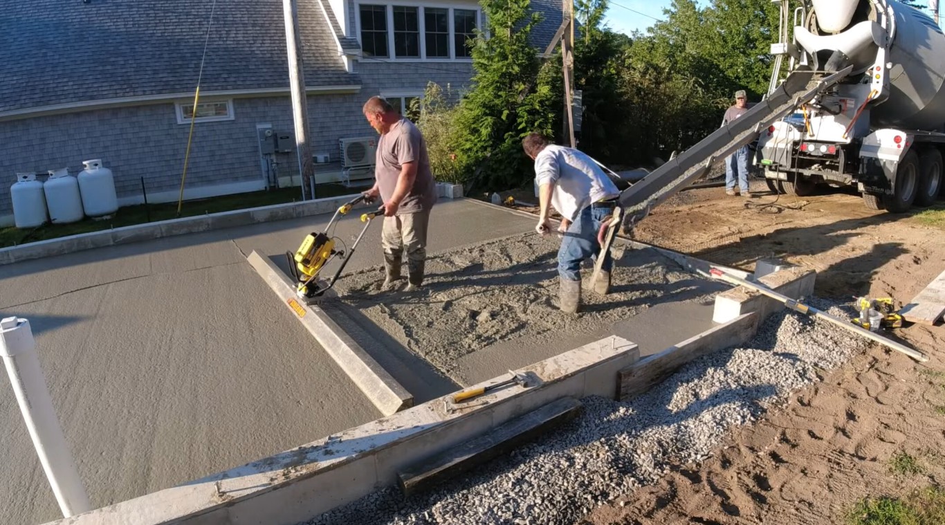 Concrete slab and foundation work in Alexandria, VA